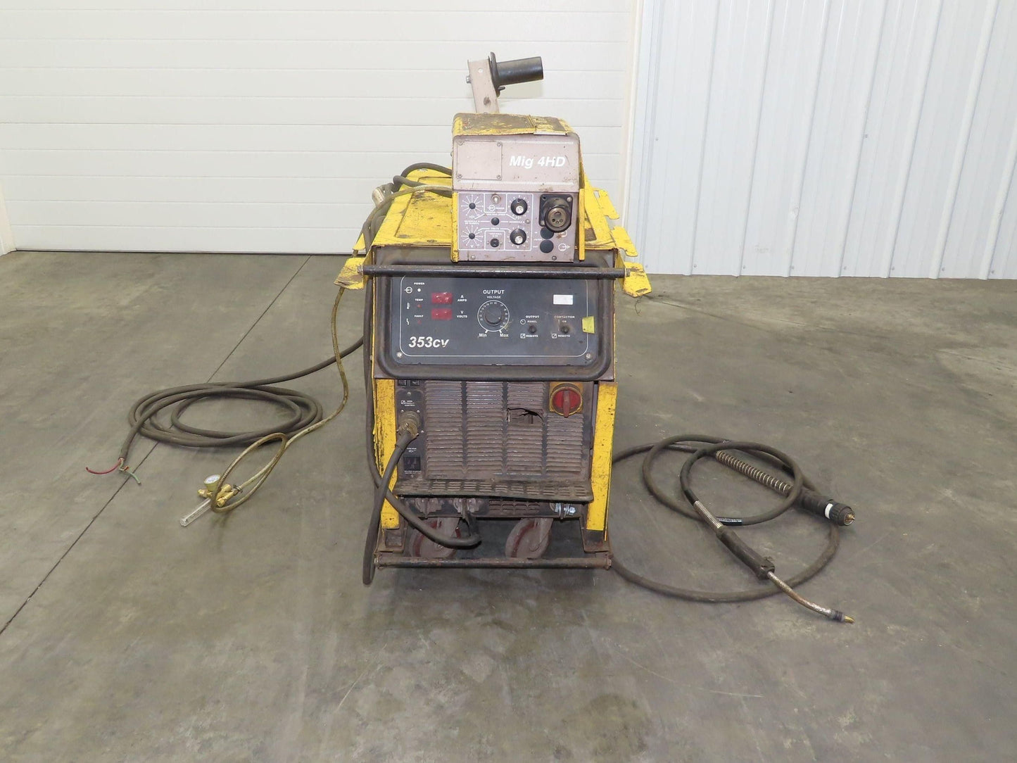 ESAB 353CV Mig Welder 450 amp DC Arc Mig 4HD Wire Feeder 230/460v/575V 3PH