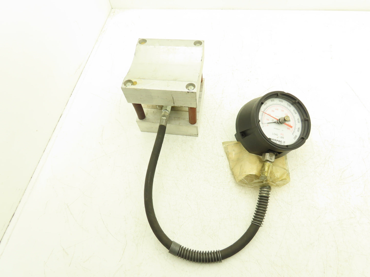 Enerpac LH102 LS102 Load Cell 1 Ton 2000 lb Gauge