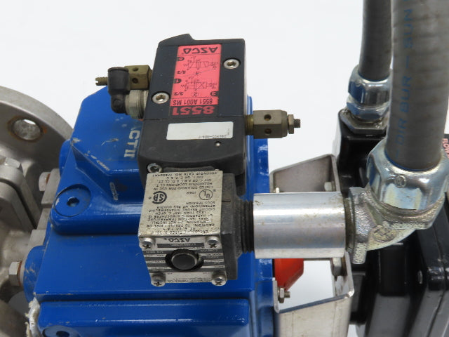 Flowserve 2" Stainless Ball Valve Compact II Pneumatic Actuator C35 SR-2C IMP