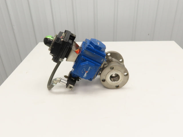Flowserve 2" Stainless Ball Valve Compact II Pneumatic Actuator C35 SR-2C IMP