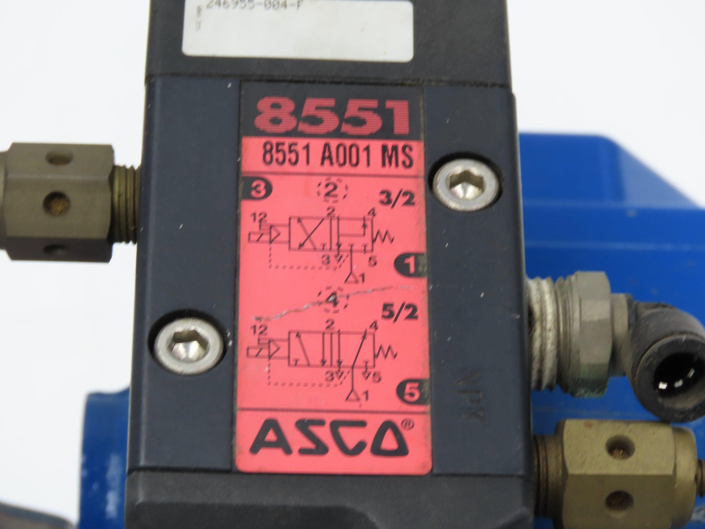 Flowserve 2" Stainless Ball Valve Compact II Pneumatic Actuator C35 SR-2C IMP