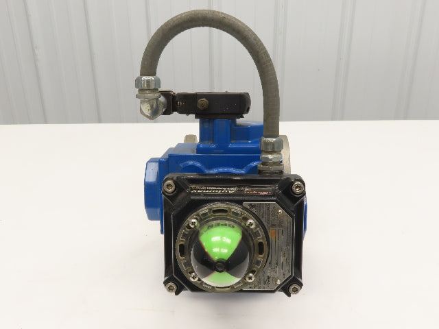 Flowserve 2" Stainless Ball Valve Compact II Pneumatic Actuator C35 SR-2C IMP