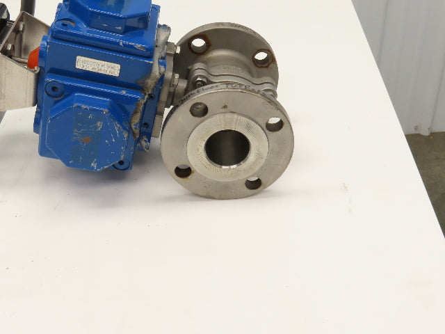 Flowserve 2" Stainless Ball Valve Compact II Pneumatic Actuator C35 SR-2C IMP