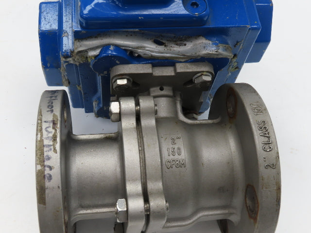 Flowserve 2" Stainless Ball Valve Compact II Pneumatic Actuator C35 SR-2C IMP