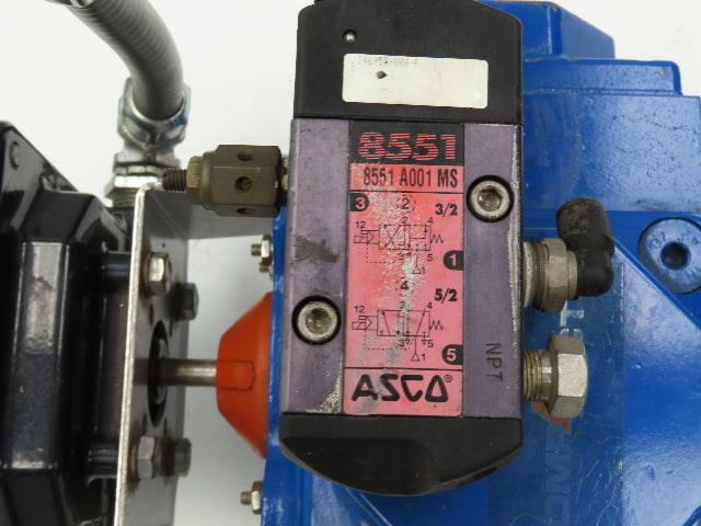 Flowserve 2" Stainless Ball Valve Compact II Pneumatic Actuator C35 SR-2C IMP