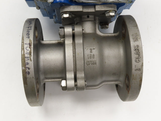 Flowserve 2" Stainless Ball Valve Compact II Pneumatic Actuator C35 SR-2C IMP