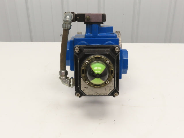 Flowserve 2" Stainless Ball Valve Compact II Pneumatic Actuator C35 SR-2C IMP