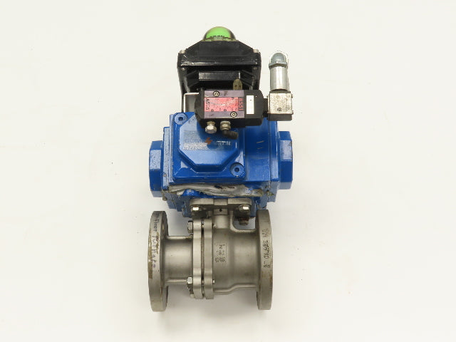 Flowserve 2" Stainless Ball Valve Compact II Pneumatic Actuator C35 SR-2C IMP