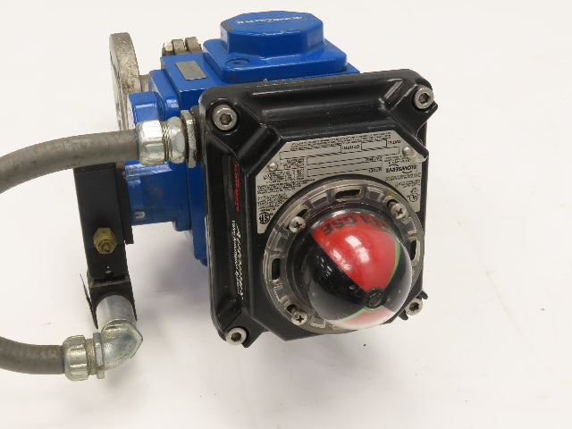 Flowserve 1-1/2" Stainless Ball Valve Compact II Pneumatic Actuator C30 SR-2C