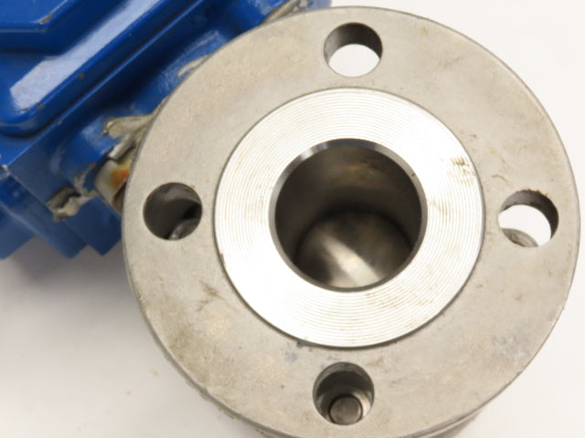 Flowserve 1-1/2" Stainless Ball Valve Compact II Pneumatic Actuator C30 SR-2C