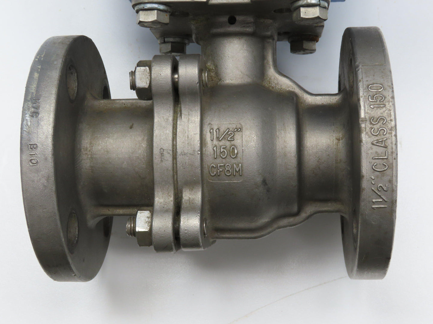 Flowserve 1-1/2" Stainless Ball Valve Compact II Pneumatic Actuator C30 SR-2C