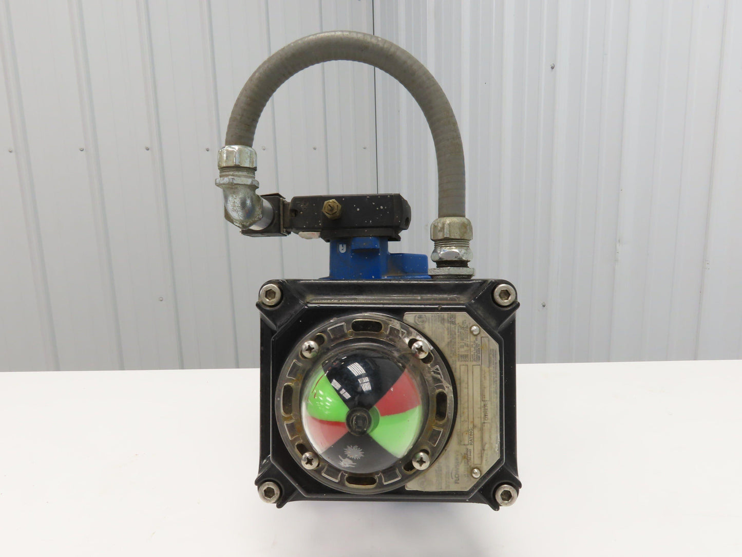Flowserve 1-1/2" Stainless Ball Valve Compact II Pneumatic Actuator C30 SR-2C