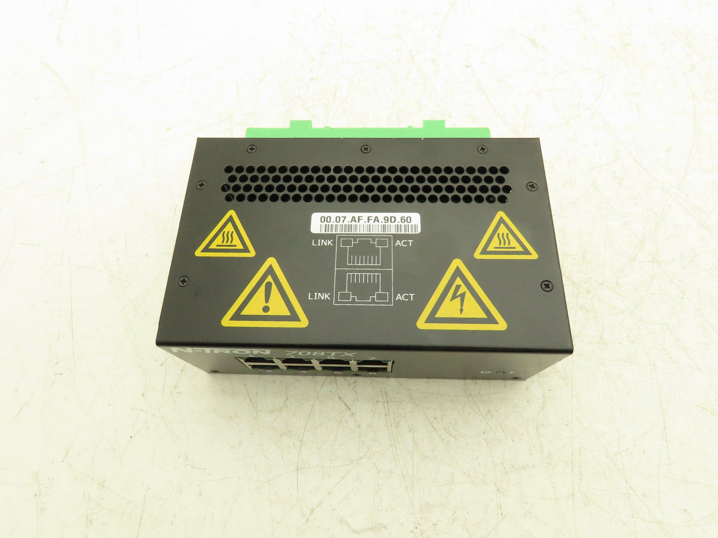 N-Tron 708TX Managed Industrial Ethernet Switch 8-Port 10/100BaseT 12/24VDC