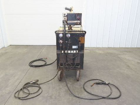 Hobart RC-301 Mig Welder 300 amp 120V Feeder 208/230/460 3PH With Cart Profax
