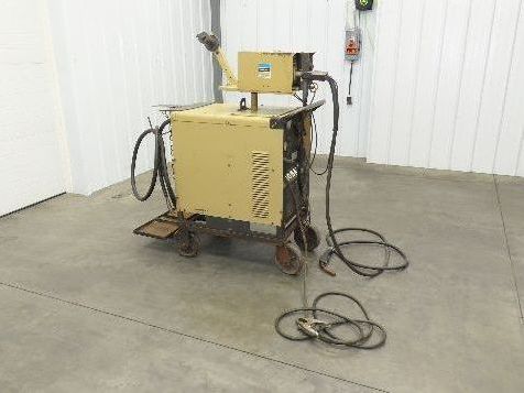 Hobart RC-301 Mig Welder 300 amp 120V Feeder 208/230/460 3PH With Cart Profax