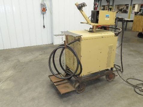 Hobart RC-301 Mig Welder 300 amp 120V Feeder 208/230/460 3PH With Cart Profax