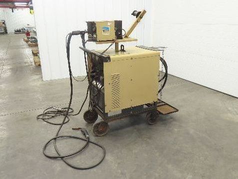 Hobart RC-301 Mig Welder 300 amp 120V Feeder 208/230/460 3PH With Cart Profax