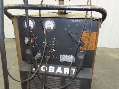 Hobart RC-301 Mig Welder 300 amp 120V Feeder 208/230/460 3PH With Cart Profax