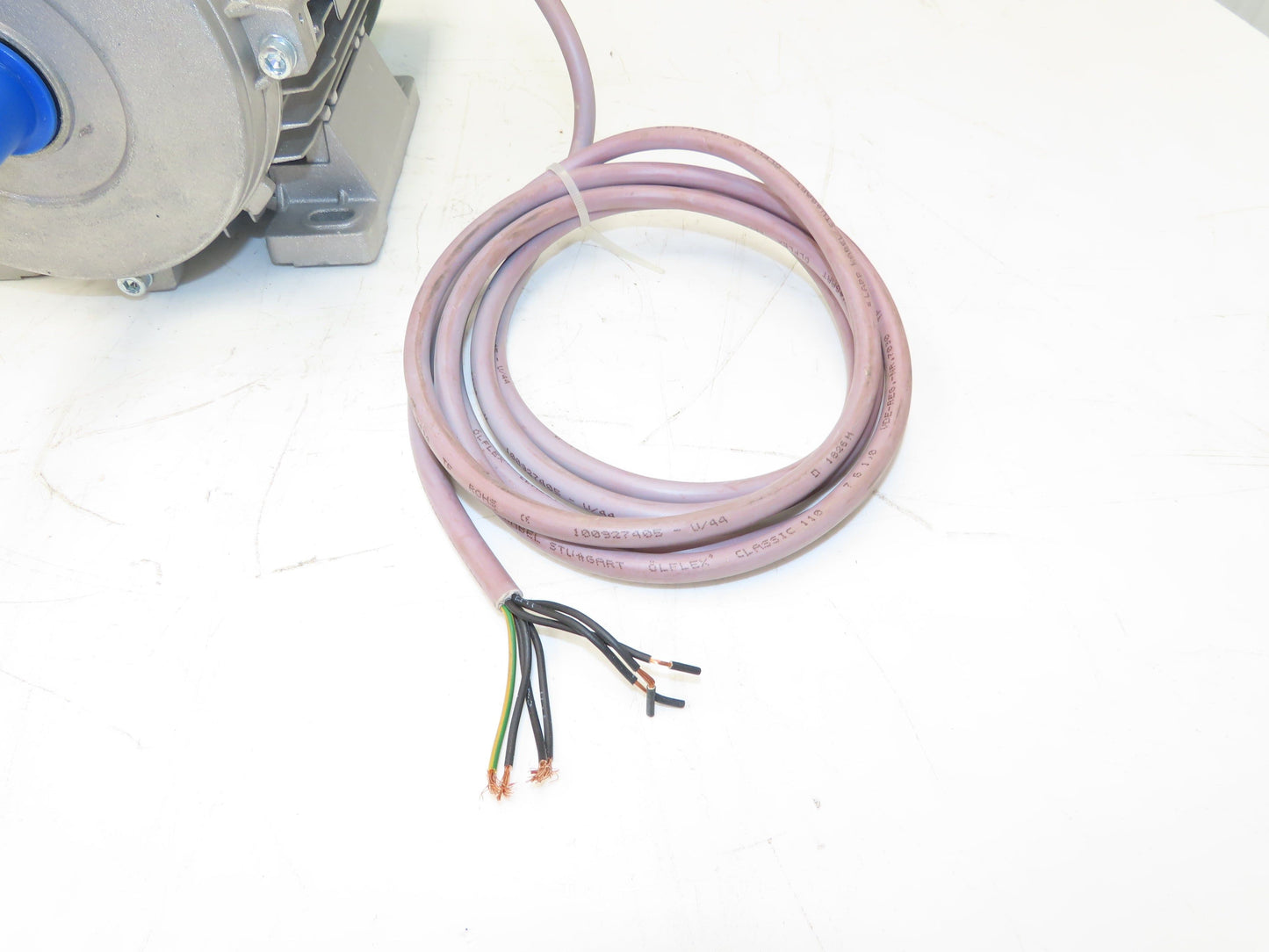 Laipple KEB MA90L2 Brake Motor 3kW 4Hp 3400 RPM 230/400-460V 3PH IEC 90L Frame