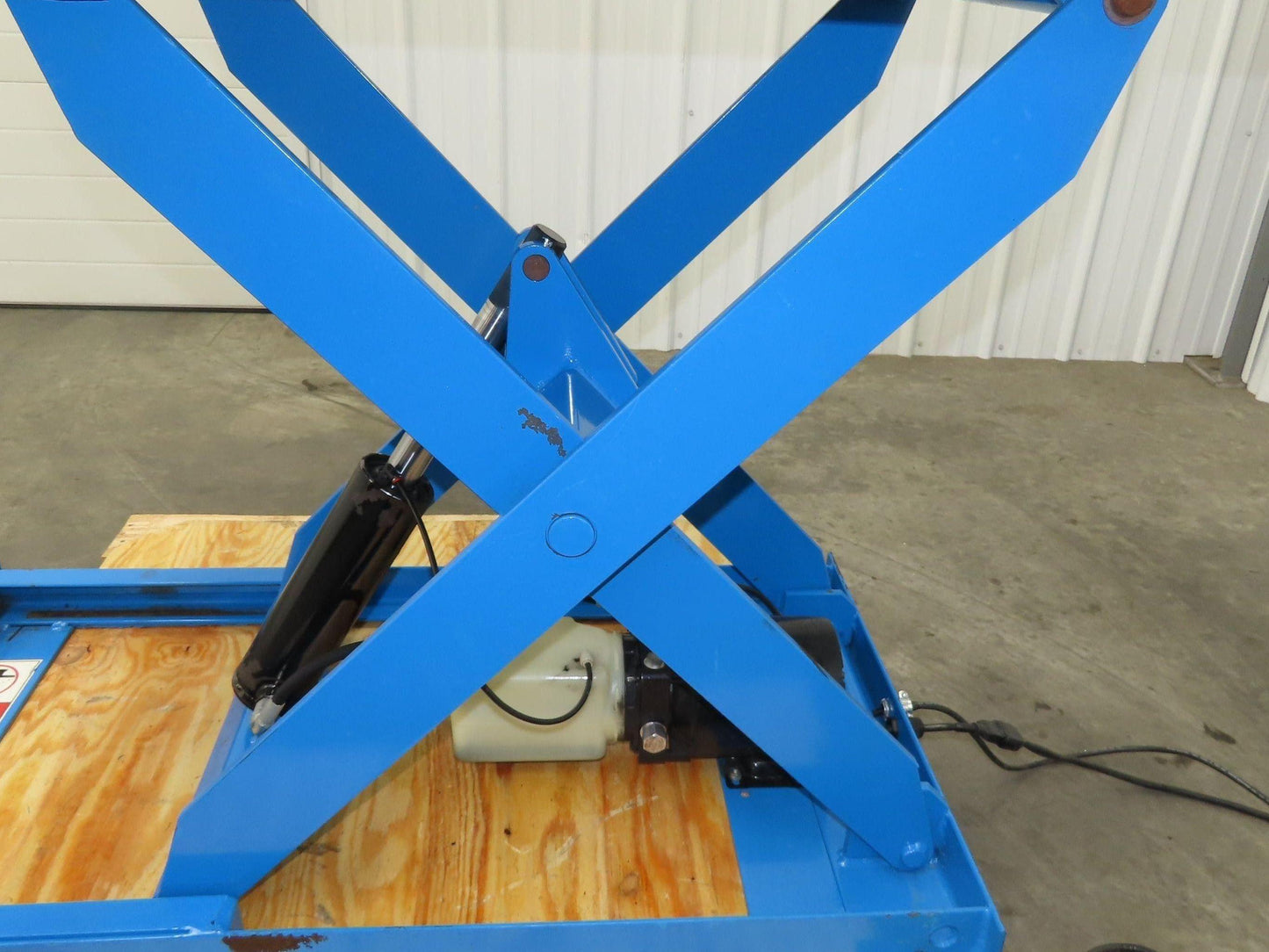 Bishamon Optimus Hydraulic Lift Table 2000lbs Lift2K 30" Travel 36x48" Top 1Ph