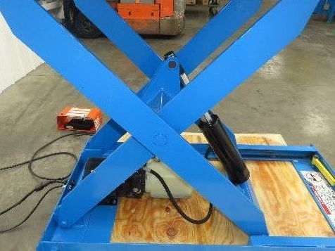Bishamon Optimus Hydraulic Lift Table 2000lbs Lift2K 30" Travel 36x48" Top 1Ph
