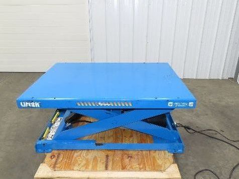 Bishamon Optimus Hydraulic Lift Table 2000lbs Lift2K 30" Travel 36x48" Top 1Ph