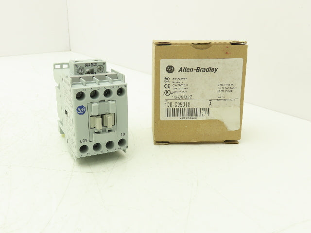 Allen Bradley 100-C09D10 Contactor 120v Coil 3-Pole 1NO 600VAC 25A 7.5Hp