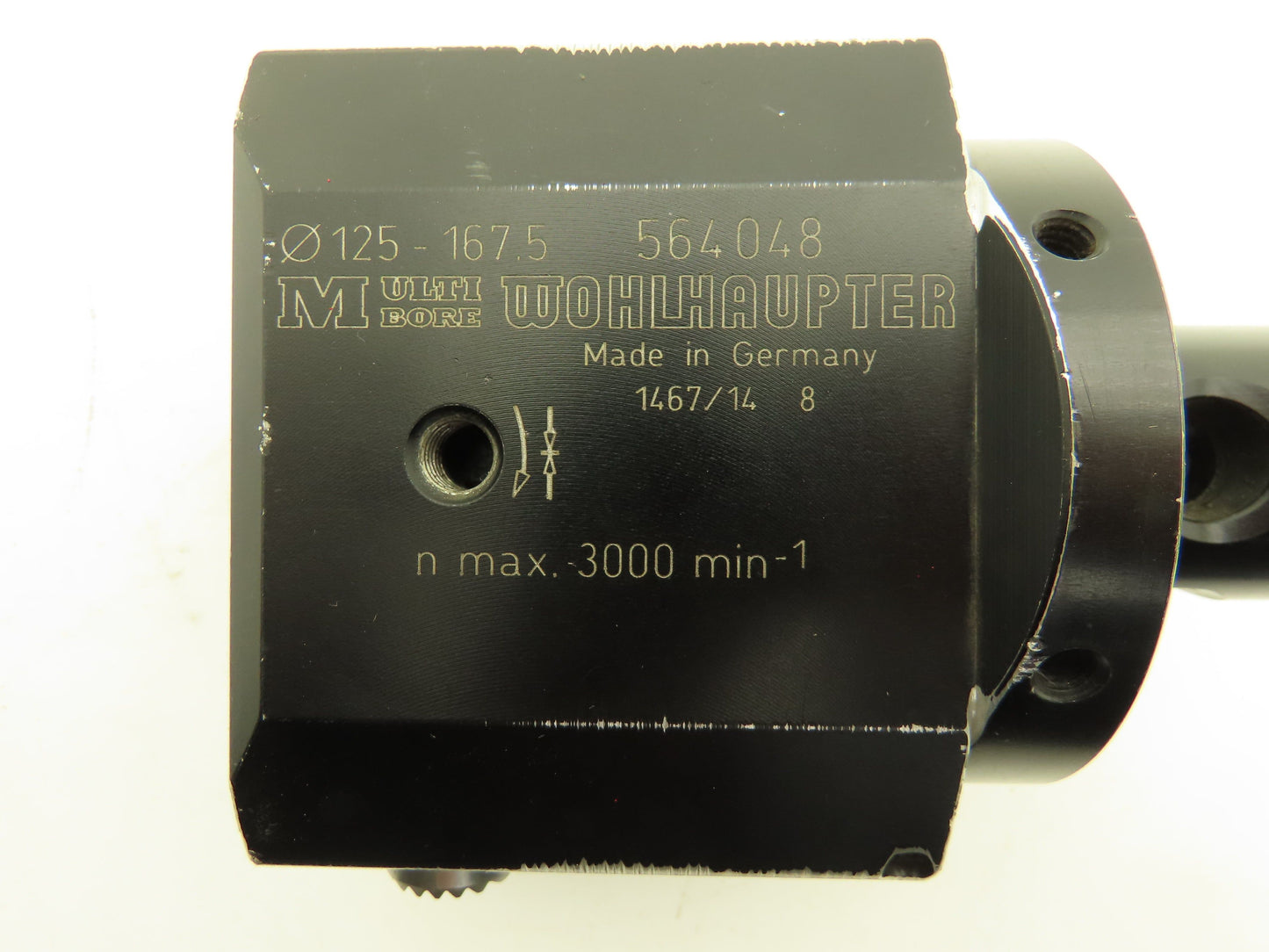 Wohlhaupter 564048 Precision Boring Tool Head DIGBAL, 125-167.5MM MVS80-36