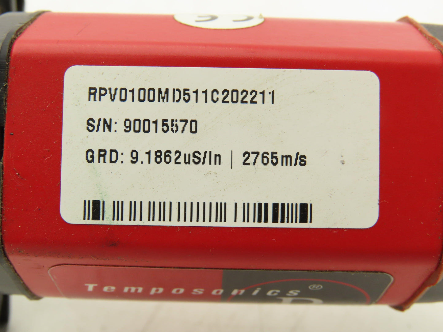 MTS Temposonics RP-V-0100M-D51-1-C202211 Linear Transducer Sensor 7.5"