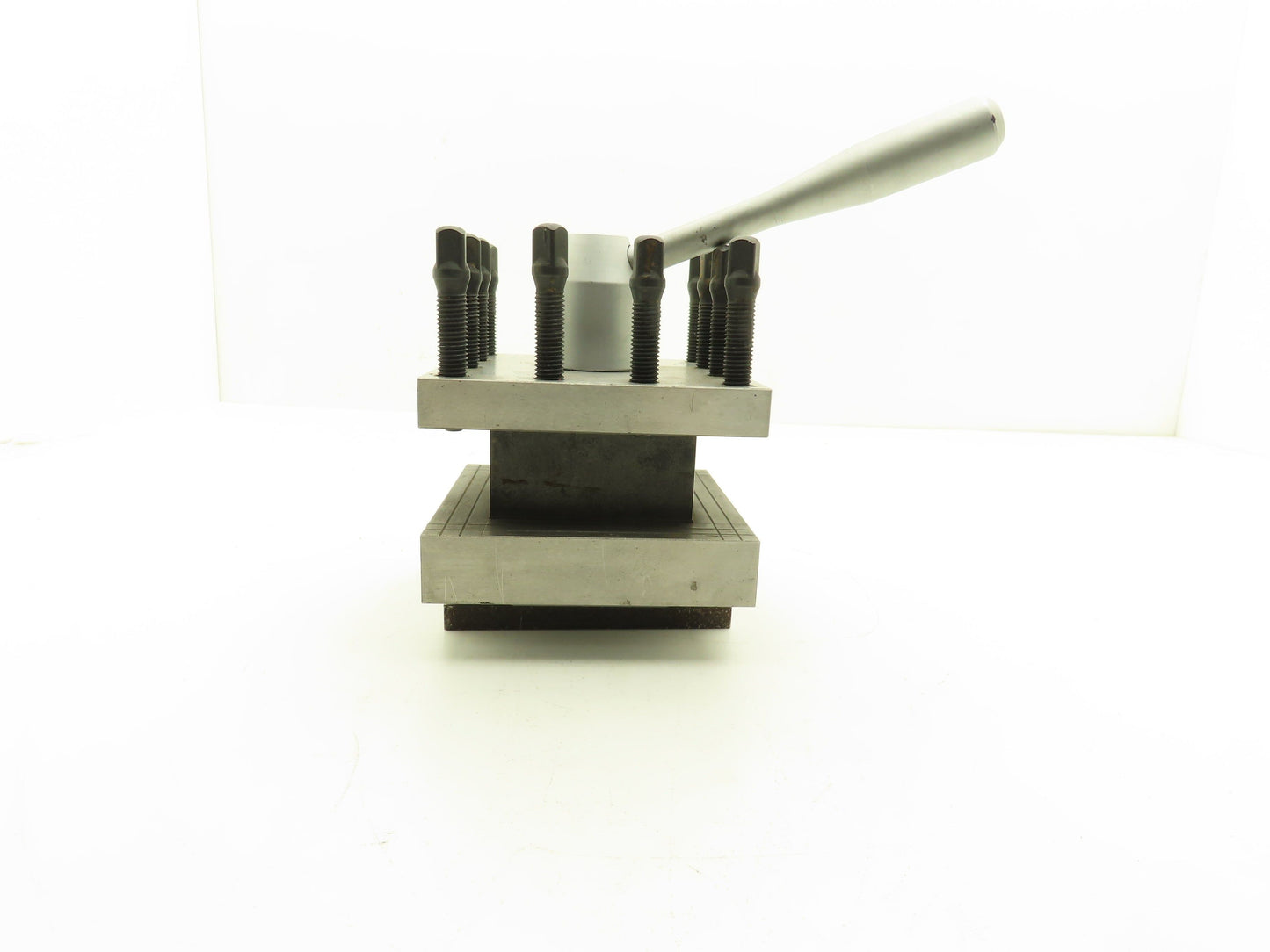 Lathe Milling Machine Tool Post Holder Hold Down 138mm X 138mm 12 Screw T-Slot