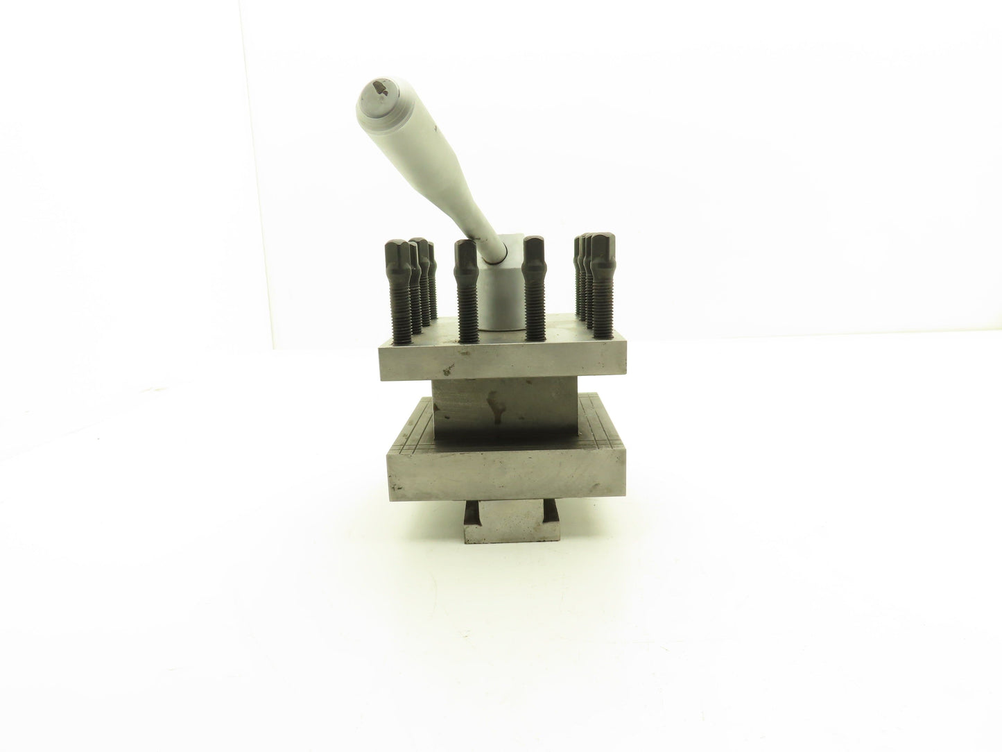 Lathe Milling Machine Tool Post Holder Hold Down 138mm X 138mm 12 Screw T-Slot