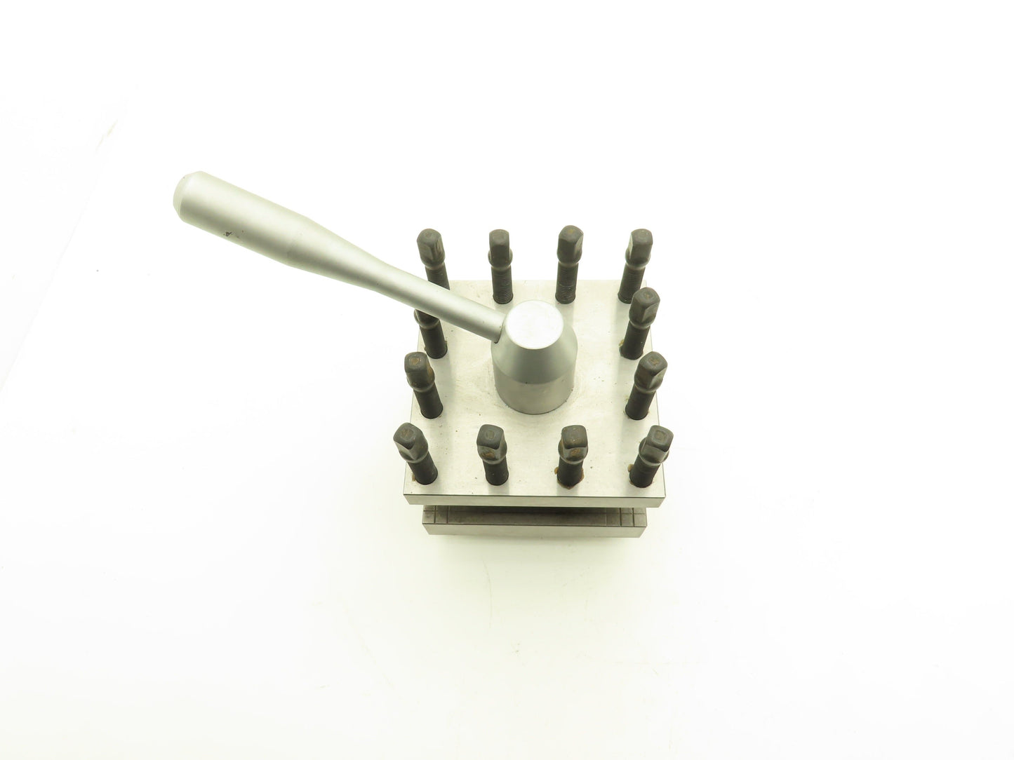 Lathe Milling Machine Tool Post Holder Hold Down 138mm X 138mm 12 Screw T-Slot