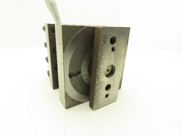 Lathe Milling Machine Tool Post Holder Hold Down 138mm X 138mm 12 Screw T-Slot