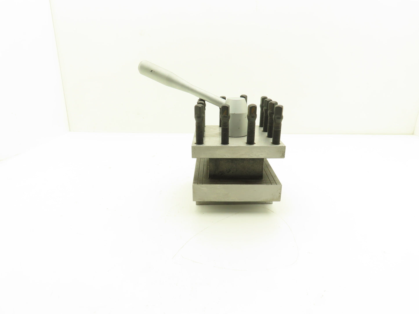 Lathe Milling Machine Tool Post Holder Hold Down 138mm X 138mm 12 Screw T-Slot