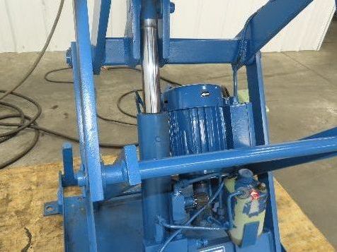 Hymo Hydraulic Scissor Lift Table 300kg 660lb 36" Travel 33x33" Swivel Top 1Ph