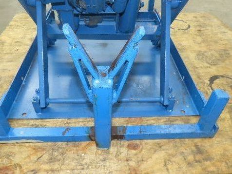 Hymo Hydraulic Scissor Lift Table 300kg 660lb 36" Travel 33x33" Swivel Top 1Ph