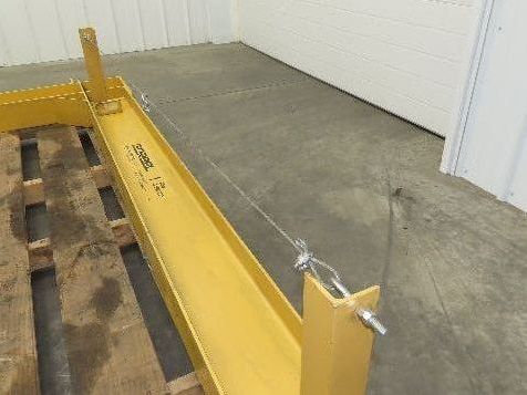 Gorbel 1000 lbs 1/2 Ton Wall Mount Cantilever Work Station Jib Crane 8' Span