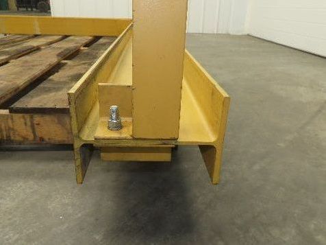 Gorbel 1000 lbs 1/2 Ton Wall Mount Cantilever Work Station Jib Crane 8' Span