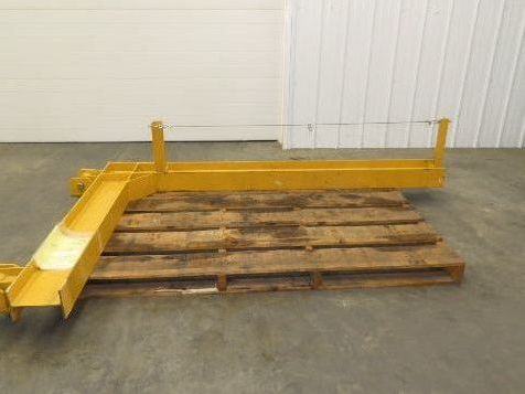 Gorbel 1000 lbs 1/2 Ton Wall Mount Cantilever Work Station Jib Crane 8' Span