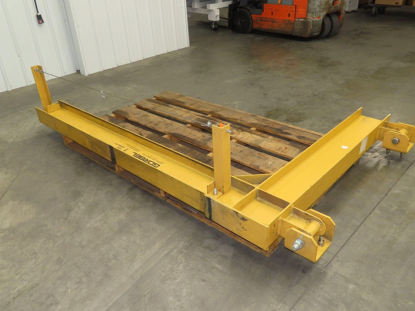 Gorbel 1000 lbs 1/2 Ton Wall Mount Cantilever Work Station Jib Crane 8' Span