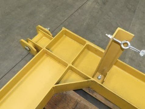 Gorbel 1000 lbs 1/2 Ton Wall Mount Cantilever Work Station Jib Crane 8' Span
