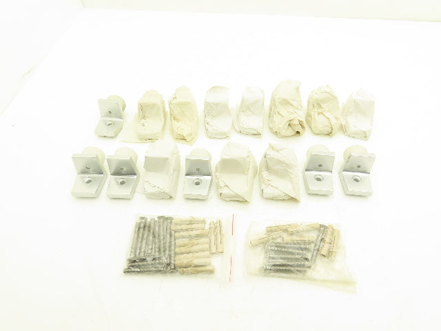 baubeschlage 2031.31 Door Stop Commercial Aluminum 2" X 2" L Bracket Lot of 16