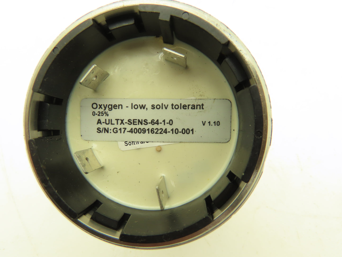 MSA A-ULTX-SENS-64-1-0 Low Solvent Tolerant Oxygen Sensor 316 Stainless 0-25%