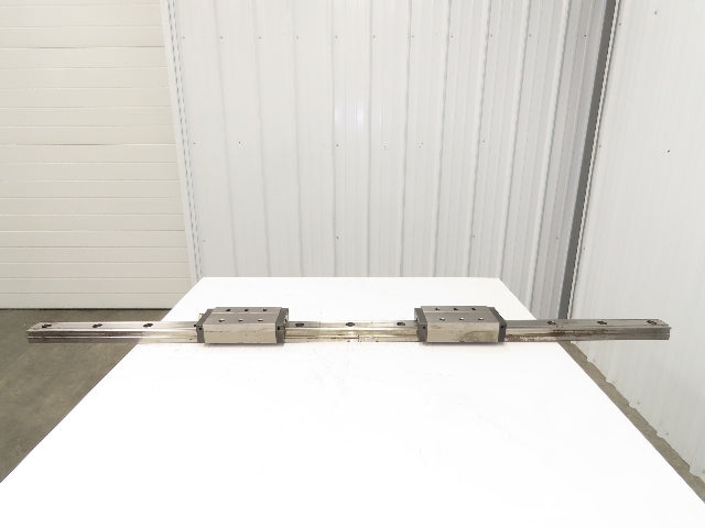 THK SVR 65LR Linear Bearing 2-Block Guide Rail 65mm x 1880mm 74"L