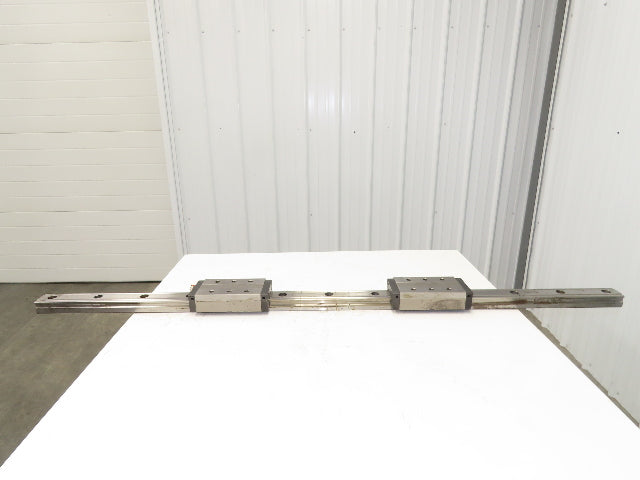 THK SVR 65LR Linear Bearing 2-Block Guide Rail 65mm x 1880mm 74"L