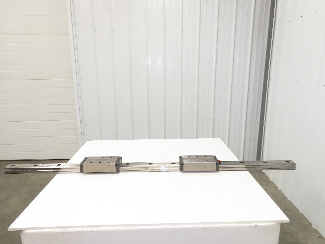 THK SVR 65LR Linear Bearing 2-Block Guide Rail 65mm x 1880mm 74"L
