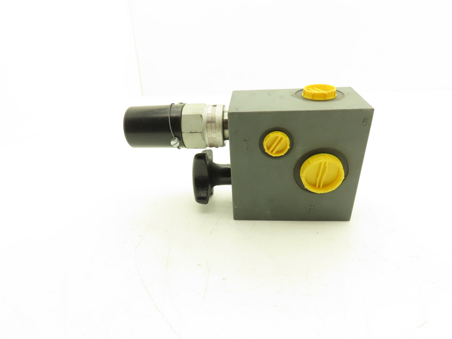 Herion BSP Hydraulic Directional Valve Block Cartridge Relief TUEV.SV.90-527