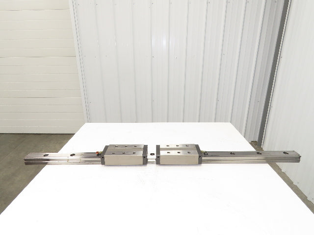 THK SVR 65LR Linear Bearing 2-Block Guide Rail 65mm x 1526mm 60"L