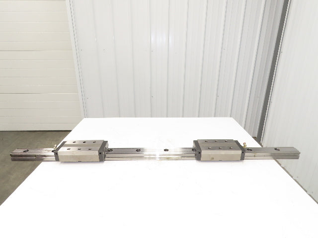 THK SVR 65LR Linear Bearing 2-Block Guide Rail 65mm x 1526mm 60"L