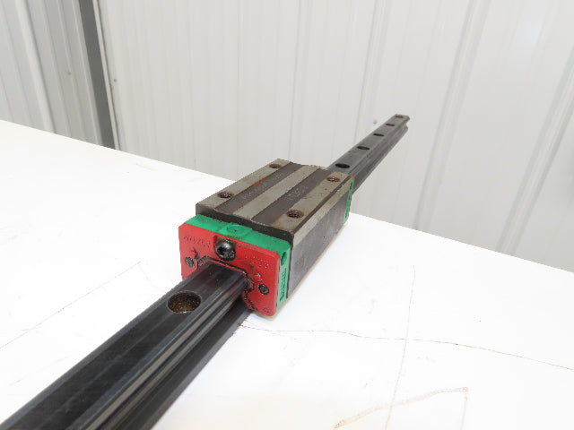 Hiwin HGH25 Linear Bearing 2-Block Guide Rail 25mm x 1670mm 65-3/4"L